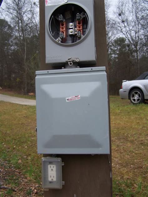 electricity box pole abd meter|temporary power boxes.